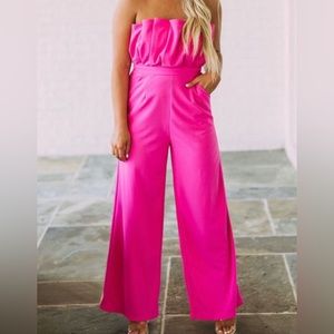 Pink Jump Suit